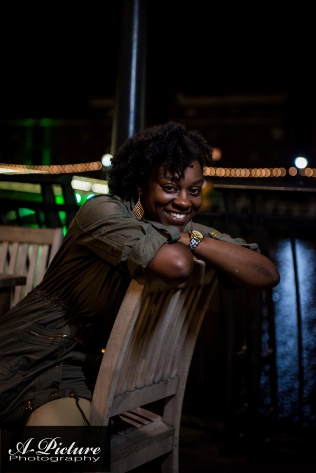 Portrait at night